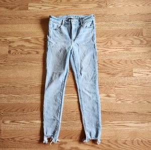 NWOT American Eagle Super High Rise Jeggings Next Level Stretch, Size 10